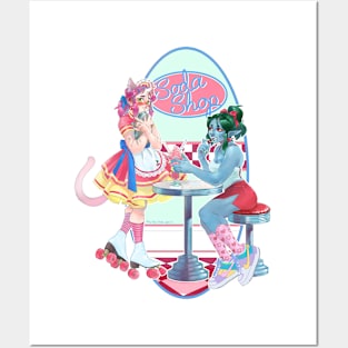 Valentine's Day Milkshake Posters and Art